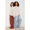 LA Hearts Women's Violet Cable Knit Boxy Sweater T-Shirts, Hoodie, Sweatshirt | GrindPrints.com