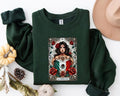 LA MEXICANA Sweatshirt, Tarot Card Shirt, Mexicana Shirt, For Men, For Women Hoodie | GrindPrints.com