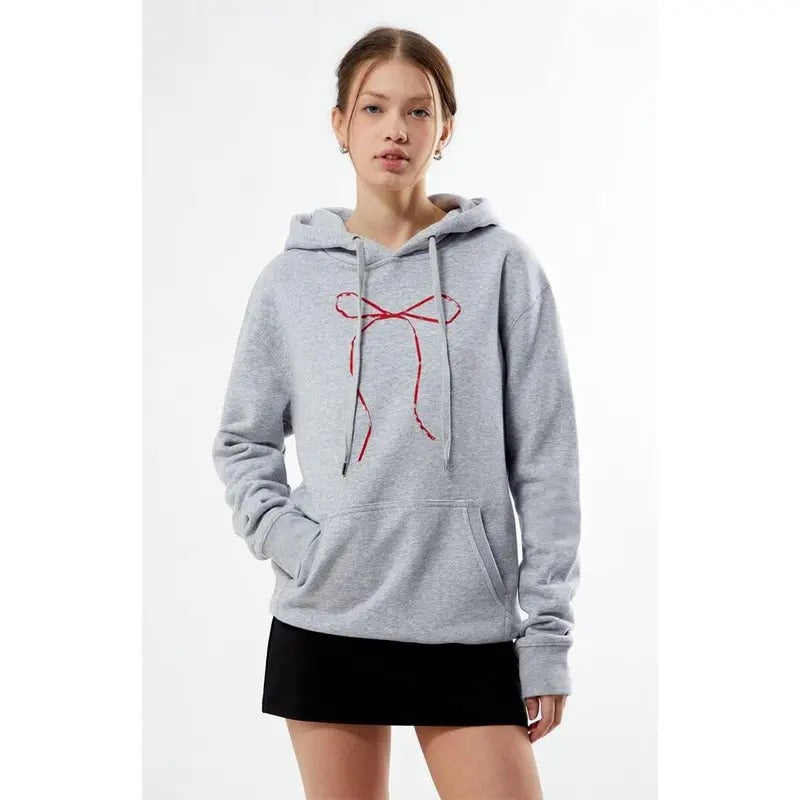 PS / LA Women's Bow Hoodie T-Shirts, Sweatshirt | GrindPrints.com