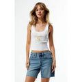 PS / LA Women's Garden Stamp Cropped Tank Top T-Shirts, Hoodie, Sweatshirt | GrindPrints.com