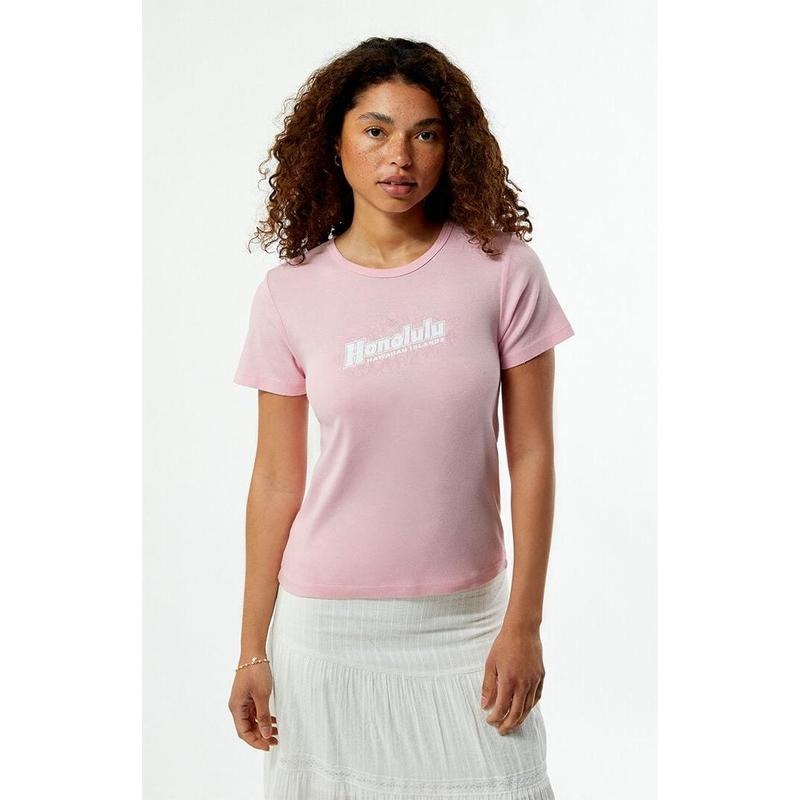 PS / LA Women's Honolulu Skimmer T-Shirt Hoodie, Sweatshirt | GrindPrints.com