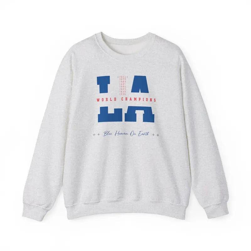 LA World Champions Sweater, Baseball Sweater, Los Angeles Sweater World Series Sweater, World Champion Shirt, Gift for...