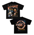 LARRY JUNE TEE, Double Sided Prints Vintage T-Shirt, Graphic Tee Shirt, Unisex T-Shirt, Gift For Him, Crewneck Short...