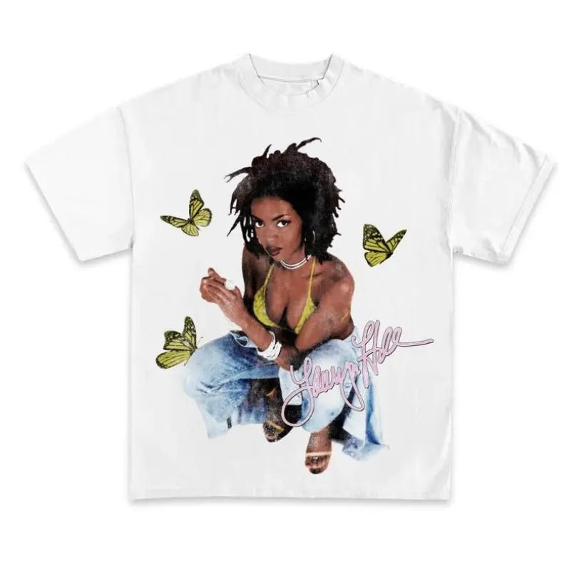 LAURYN HILL T-SHIRT  Vintage Rap Tee 90s Shirt Fan Gift Hoodie, Sweatshirt | GrindPrints.com