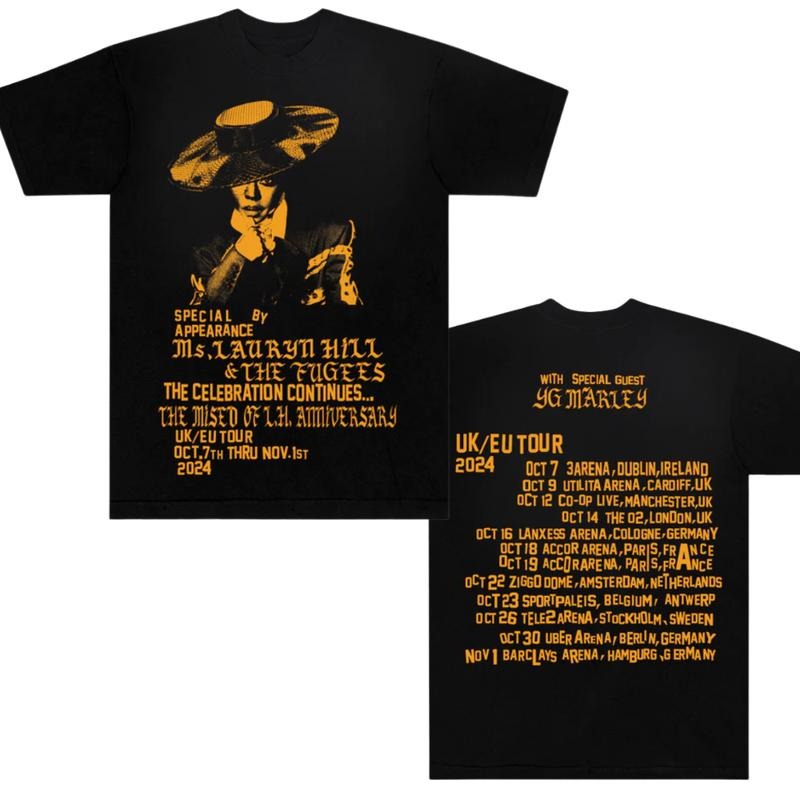 LAURYN HILL TOUR TEE, Gift for Fans Hoodie, Sweatshirt | GrindPrints.com