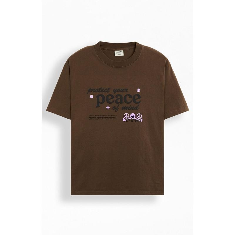 LAVENDER Men's Peace Of Mind T-Shirt - Multicolor Hoodie, Sweatshirt | GrindPrints.com