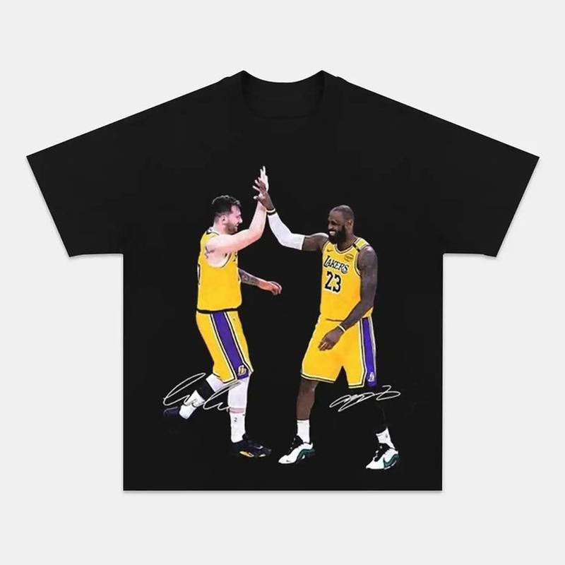 LEB.R0N JAM3S AND D0N.CIC TEE | Vintage Tee Graphic T-Shirt Sweatshirt Hoodie | Sport Tee - Gift For Fan | GrindPrints.com