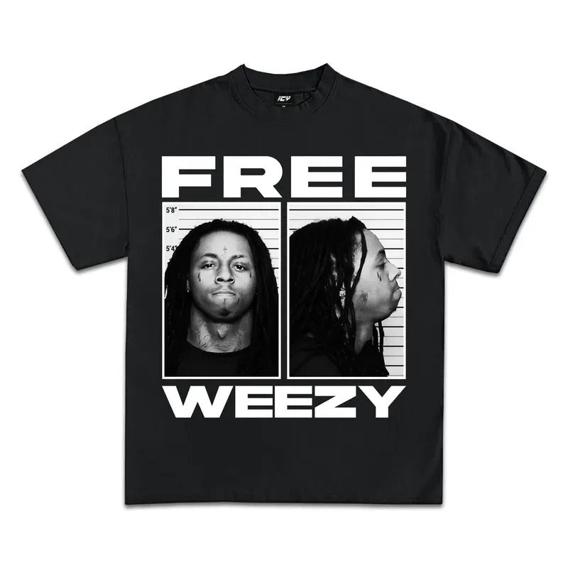 LIL WAYNE FREE WEEZY EXCLUSIVE GRAPHIC T-SHIRT Hoodie, Sweatshirt | GrindPrints.com