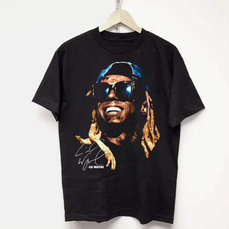 LIL WAYNE T-SHIRT vtg rap tee Hoodie, Sweatshirt | GrindPrints.com