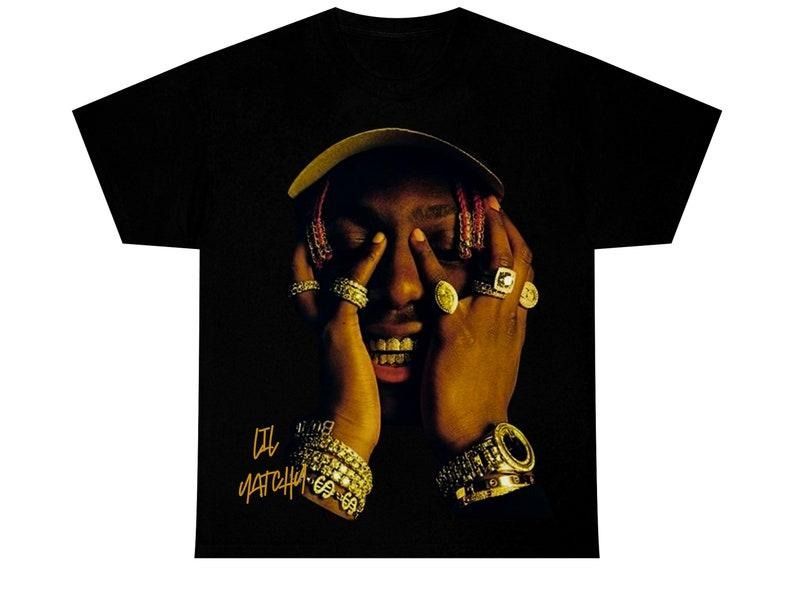 LIL YATCHY T-SHIRT, Hip Hop shirt, Retro 90s Shirt Hoodie, Sweatshirt | GrindPrints.com