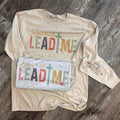 LONG SLEEVE Spirit Lead Me Tee - Christian Tee Hoodie, Sweatshirt | GrindPrints.com