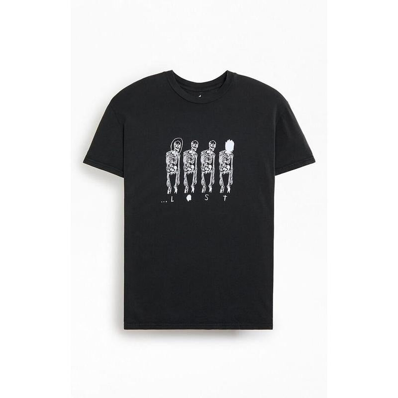 LOST Men's Gang Four Vintage Dye T-Shirt - Multicolor Hoodie, Sweatshirt | GrindPrints.com