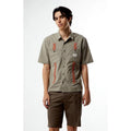 LOST Men's Socal Woven Camp Shirt Hoodie, Sweatshirt | GrindPrints.com
