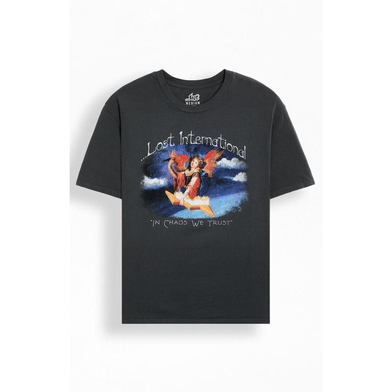 LOST Men's Vintage Celestial Boxy T-Shirt - Multicolor Hoodie, Sweatshirt | GrindPrints.com