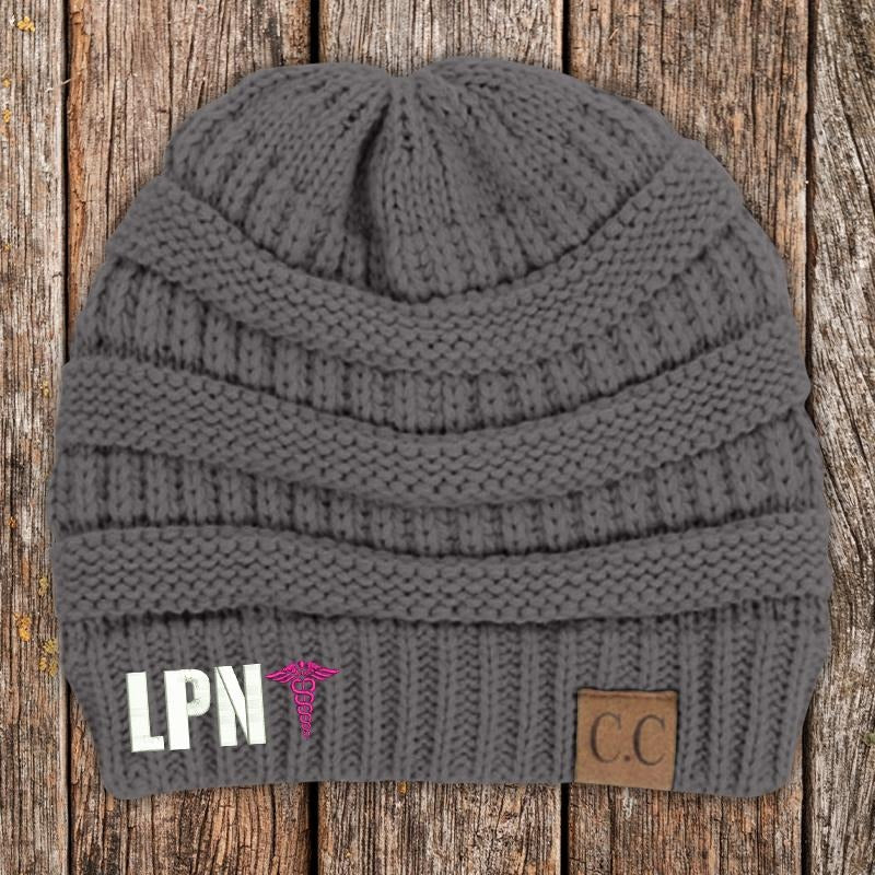 LPN Beanie C.C Thick Knit Soft Beanie T-Shirts, Hoodie, Sweatshirt | GrindPrints.com