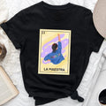 La Maestra Loteria Shirt, La Maestra Sweatshirt, Tarot Card Shirt, For Men, For Women Hoodie | GrindPrints.com