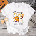 Labor And Delivery Halloween T-Shirt, Deliver The Cutest Little Pumpkins Shirt, Groovy L and D Nurse Shirt, Matching...