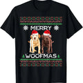 Labrador Christmas Ugly Yellow Lab Chocolate Labrador T-Shirt Hoodie, Sweatshirt | GrindPrints.com
