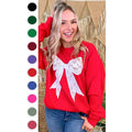 Lace Bow Graphic Sweatshirt T-Shirts, Hoodie | GrindPrints.com