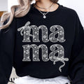 Lace Mama Coquette Bow Tee, Mama Sweashirt, Floral Mama Chinoiserie Shirt, Mothers Day Gift, Gift for Mom, Lace Coquette...