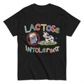 Lactose Intolerant Vintage Graphic T-Shirt, Retro Milk 90s Cute Tee, Funny Shirts For Friends, Y2k Unisex Baggy Shirt...