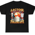 Lactose Tolerant Vintage Graphic T-Shirt, Retro Milk 90s Funny, Funny Shirts For Friends, 2000s Shirt Gift, Gift For...