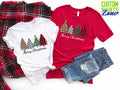 Ladies Merry Christmas Shirt,Women Christmas Gift, Leopard Christmas Tree, Women's Holiday Shirt, Cute Christmas Shirt,...