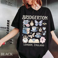 Lady Whistledown'S Tea House Shirt Bridgerton Shirt Bridgerton Regency Spill Tea Tv Show Book Lover Shirt Short Sleeve Shirt T-Shirts, Hoodie, Sweatshirt