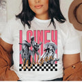 Lainey Willson Country Western Checkered Neon Sweatshirt, Retro Country Lainey Unisex Tee Hoodie | GrindPrints.com