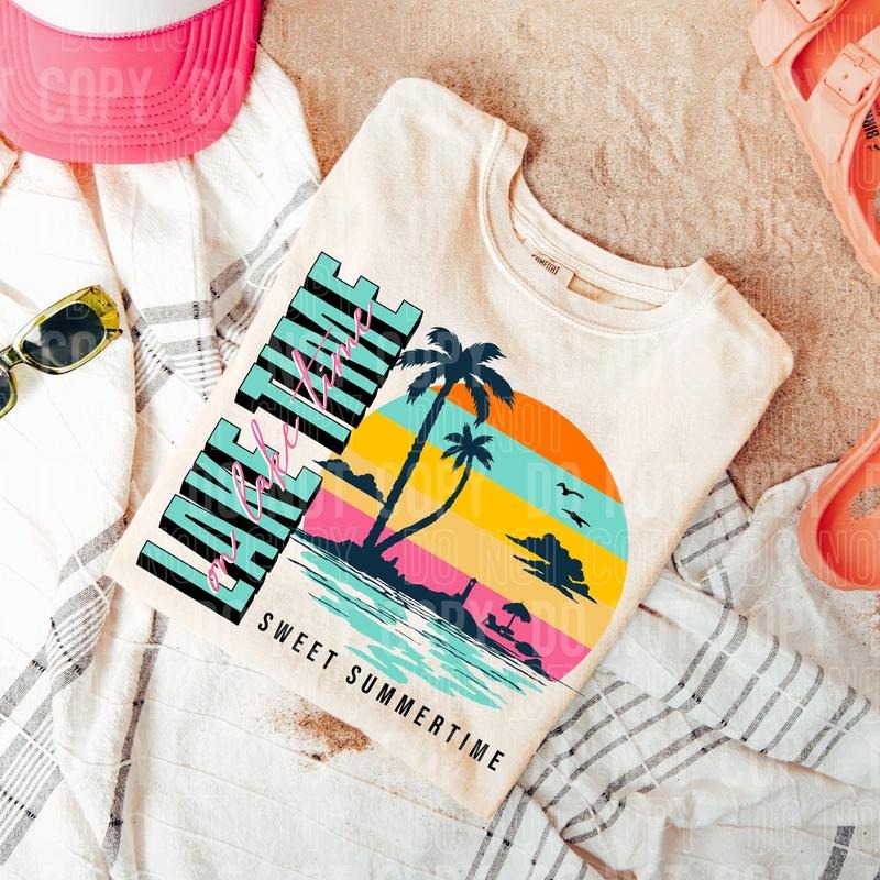 Lake Time DTF Transfers - THIS IS NOT A SHIRT Hoodie, Sweatshirt | GrindPrints.com