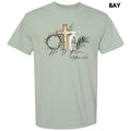 Lamb He Is Risen Comfort Colors T-Shirt 'NLB' Hoodie, Sweatshirt | GrindPrints.com