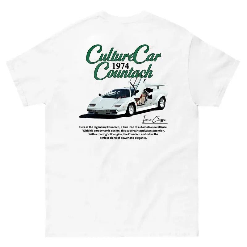 Lamborghini Countach T-shirt, Car Enthusiast Shirt, Cars Clothing Hoodie, Sweatshirt | GrindPrints.com
