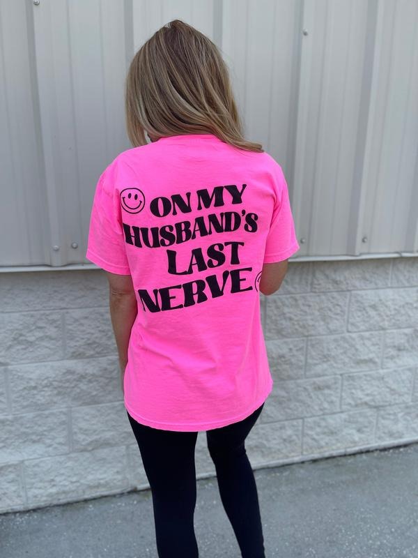 Last Nerve Graphic Tee Hoodie, Sweatshirt | GrindPrints.com
