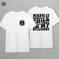 Latarshia Grant Store When It Comes To My Child I Will Smile In My Mugshot Graphic T-Shirt Funny Mom Life Statement Tee...