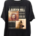 Lauryn H!Ll Music Lovers Black Cotton T-Shirts, Hoodie, Sweatshirt