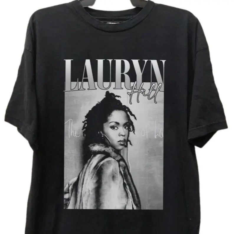 Lauryn Hill Graphic Shirt, Retro Country Music Shirt, Lauryn Hill shirt, Hip-Hop Lauryn Tour Unisex Shirt Hoodie, Sweatshirt