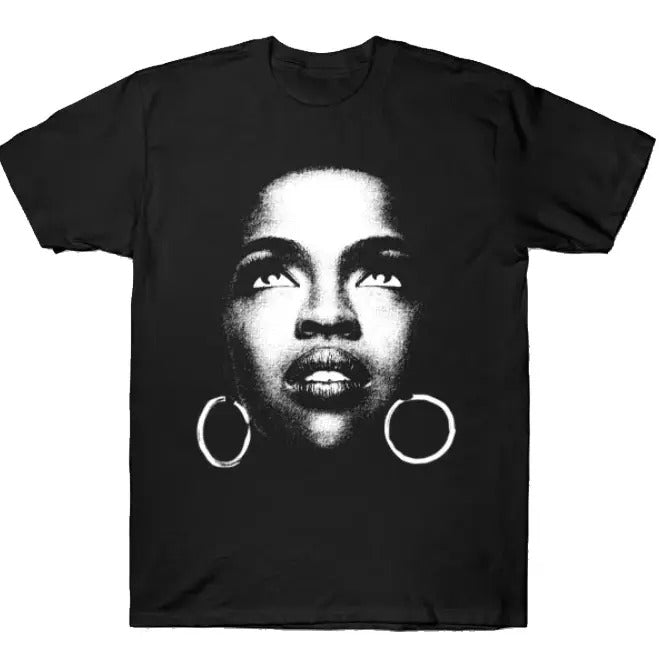 Lauryn Hill T-Shirt Cotton Casual Crew Graphic Unisex T-Shirt Menswear Top Hoodie, Sweatshirt | GrindPrints.com