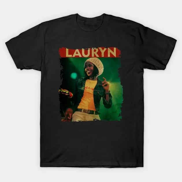 Lauryn Hill T Shirt Vintage Graphic Lauryn Hill - RETRO STYLE T-Shirts Menswear Top Hoodie, Sweatshirt | GrindPrints.com