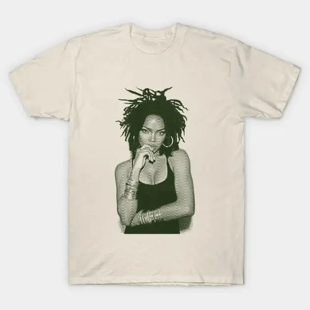 Lauryn Hill T Shirt Vintage Graphic Lauryn Hill T Shirts T-Shirt Top Hoodie, Sweatshirt | GrindPrints.com