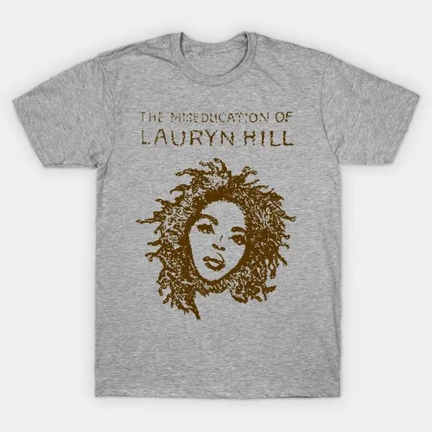 Lauryn Hill T Shirt Vintage Graphic The Miseducation of Lauryn Hill Menswear Top Hoodie, Sweatshirt | GrindPrints.com