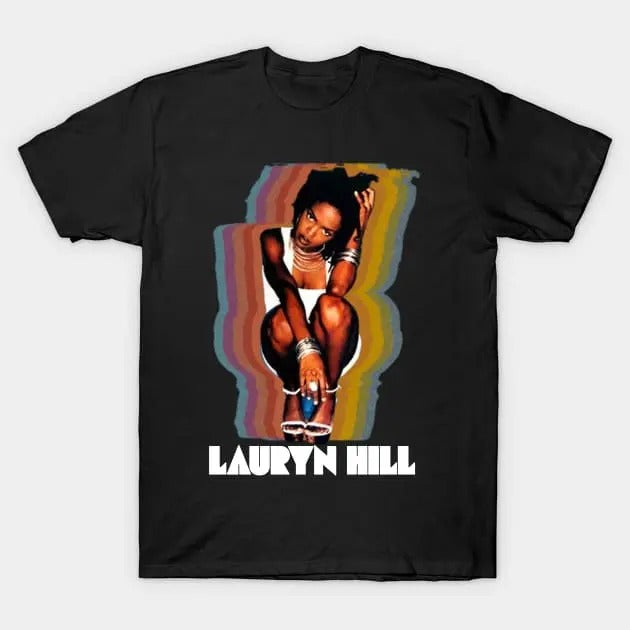Lauryn Hill T Shirt Vintage Graphic lauryn hill Graphic T - Shirts Menswear T-Shirt Hoodie, Sweatshirt | GrindPrints.com