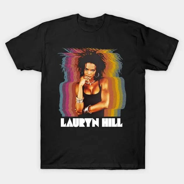 Lauryn Hill T Shirt Vintage Graphic lauryn hill retro Menswear T-Shirt Hoodie, Sweatshirt | GrindPrints.com