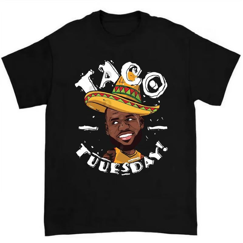 LeBron Taco Bell T-Shirt Funny and Quirky Design for Basketball and Fast Food Fans Hoodie, Sweatshirt | GrindPrints.com