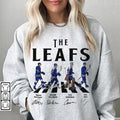 Leafs Walking Abbey Road Signatures Ice Hockey Sweatshirt, Auston Matthews, William Nylander, Max Domi, Samsonov, Toronto...