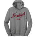Leinenkugel's Beer Logo Pullover Hooded Sweatshirt - Gray T-Shirts, Hoodie | GrindPrints.com