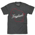 Leinenkugel's Wisconsin T-Shirt - Gray Hoodie, Sweatshirt | GrindPrints.com