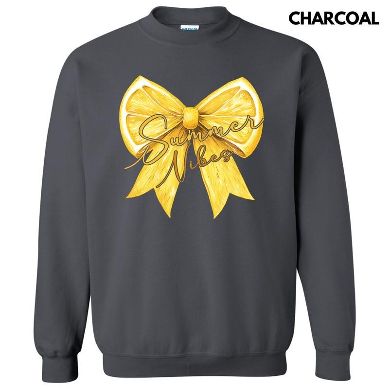 Lemon Summer Bow Sweatshirt 'NLB' T-Shirts, Hoodie | GrindPrints.com