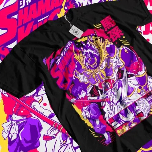 Len Tao Shaman King T-shirt Amidamaru Yoh Asakura Anime Manga Shirt All Size Hoodie, Sweatshirt | GrindPrints.com