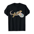 Leopard Gecko Playing Video Game Lizard &amp; Reptiles Gamers T-Shirt-220g made in usa Hoodie, Sweatshirt | GrindPrints.com