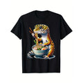 Leopard Gecko Ramen Eating Noodles Bowl Yummy Gecko T-Shirt made in usa Hoodie, Sweatshirt | GrindPrints.com